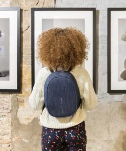 XD Design Elle Fashion Dames Anti-Diefstal Rugzak 6.5 Liter - Denim Blauw -Tassen Kortingen Winkel 1004x1200 4