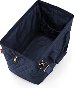 Reisenthel Allrounder L Reistas Sporttas - 30L - Rhombus Midnight Gold Blauw -Tassen Kortingen Winkel 1005x1200 2