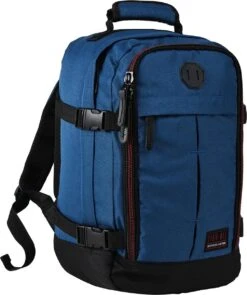 CabinMax Metz Reistas – Handbagage 20L – Rugzak – Schooltas - 40x25x20 Cm – Compact Backpack – Lichtgewicht – Vintage Navajo Blue