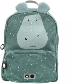 Trixie Hippo Kinderrugzak / Rugtas / Schooltas - Backpack - 12 Liter - Katoen - Blauw -Tassen Kortingen Winkel 1009x1200 4