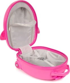 Boppi - Kindertrolley - Pinguïn (roze) - Handbagage - Lichtgewicht - Duurzaam - 17L -Tassen Kortingen Winkel 1010x1200 1