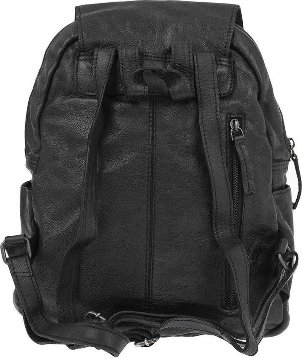 DSTRCT Harrington Road Leren Rugtas - 7 Liter - Zwart 8 DSTRCT Harrington Road Leren Rugtas - 7 Liter - Zwart - Afbeelding 6