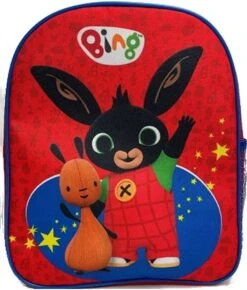 BING En FLOP Rugzak Rugtas School Tas 2-5 Jaar Rood