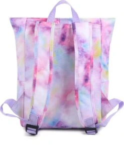 YLX Original Rugzak Voor Kinderen. Tie Dye Paars. Gemaakt Van Gerecycled Plastic. Gerecyclede Plastic Flessen. Eco-vriendelijk. Schooltas - Rugzak - Meisjes - Meiden -Tassen Kortingen Winkel 1026x1200 2
