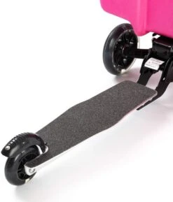 Handbagage Kinderen | Tas Meisje | Roze Uil | Koffer Handbagage | Kinder Koffer Meisjes | Step Meisje | Trolley Kinderen - 50 Kilo - 5 Tot 9 Jaar | Bouncy Box 40x20x25 Cm Incl. Nekkussen Vliegtuig -Tassen Kortingen Winkel 1027x1200