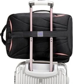 Golden Wolf Rugzak Anti-diefstal / Rugtas / Reistas / Weekendtas / Schooltas / 46x31x18(of 27)cm (25 Of 37l)/ Laptop 17 Inch / USB -oplaadpoort / Zwart / Waterfles -Tassen Kortingen Winkel 1036x1200 1