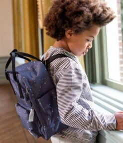 Little Indians Kinderrugzak / Rugtas / Schooltas - Little Indians - 8 Liter - Polyester - Blauw -Tassen Kortingen Winkel 1038x1200 7