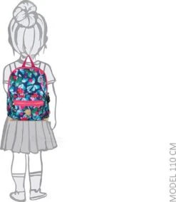 Pick & Pack Prachtige Vlinder - Rugzak - Donkerblauw - Maat M -Tassen Kortingen Winkel 1042x1200 6