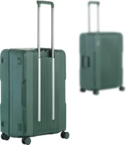 CarryOn Protector Luxe Reiskoffer - Trolley 66cm Met TSA-klikslot En OKOBAN - Ultrasterk - Groen -Tassen Kortingen Winkel 1045x1200 1