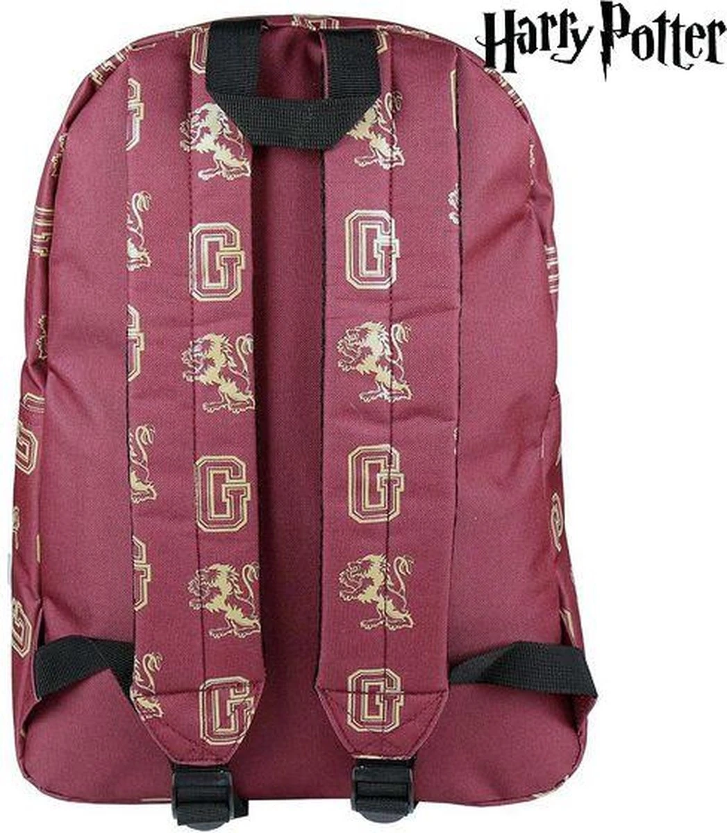 Warner Bros Harry Potter Rugzak Rugtas - Bordeaux - Hoogte 41cm 6 Warner Bros Harry Potter Rugzak Rugtas - Bordeaux - Hoogte 41cm - Afbeelding 4