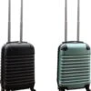 Travelerz Kofferset 2 Delig ABS Handbagage Koffers - Met Cijferslot - 27 Liter - Zwart - Groen -Tassen Kortingen Winkel 1060x1200 2