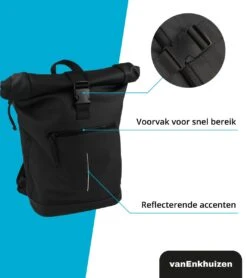 Rugzak Jongens - Rugzak Met Laptopvak 15,6 Inch - 20 Liter - Waterafstotend En Thermo Materiaal - Zwart -Tassen Kortingen Winkel 1067x1200 2