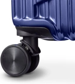 Tesla PC - Handbagage Koffer - 55x35x20 Cm - 4 Wielen - Blauw -Tassen Kortingen Winkel 1073x1200 1