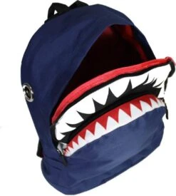 Emco Haai Kinderrugzak 16 Liter - Blauw -Tassen Kortingen Winkel 1076x1200 4