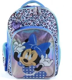 Minnie Mouse Rugtas - Kinder Rugtas Minnie Mouse - Grote Kinderrugtas - 3 Vakken - Meisjes Rugzak Groot