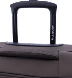 Gladiator Siroco L Grote Koffer 78 Cm - 115 Liter - Expandable - TSA Slot - Bruin -Tassen Kortingen Winkel 1098x1200