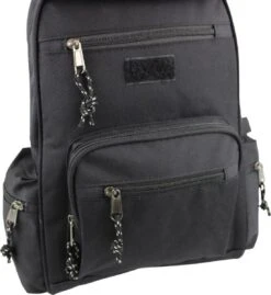 Fana Bags Unisex Rugtas Zwart | Polyester | Lichtgewicht Dames Rugzak | Vrije Tijd | Outdoor | Kleine Heren Rugtas | Veel Vakken | Mini Rugzak -Tassen Kortingen Winkel 1101x1200 3