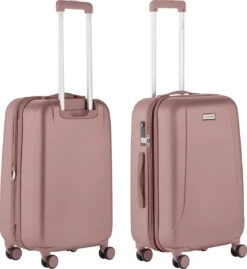 CarryOn Skyhopper Reiskoffer - 68.5cm TSA Trolley Met Expander En OKOBAN - Roze -Tassen Kortingen Winkel 1102x1200