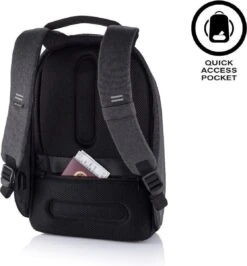 XD Design Bobby Hero Small - Anti-Diefstal Rugzak 11.5 Liter - Zwart -Tassen Kortingen Winkel 1115x1200 3