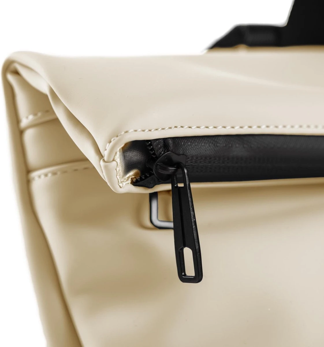 Daniel Ray Jefferson Rolltop Laptop Rugzak Waterproof - Off White 6 Daniel Ray Jefferson Rolltop Laptop Rugzak Waterproof - Off White - Afbeelding 4