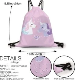 Zwemtas - Gymtas "Friends" - Luxe Rugtas Met Trekkoorden - School Tas - Rugzak -Tassen Kortingen Winkel 1123x1200 3