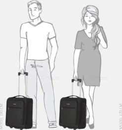 Travelite Handbagage Zachte Koffer / Trolley / Reiskoffer - Cabin - 43 Cm - Zwart -Tassen Kortingen Winkel 1126x1200 1