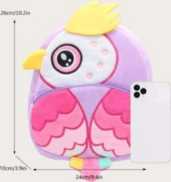 Uil Backpack - Sierlijke Uil - Peuter Rugtas – Rugzak Schooltas Voor Peuters/Kleuters – Jongens En Meisjes | Kinderrugzak | Kinder Rugzak | Dieren | Schooltas | Peuterspeelzaal | Opvang | 6 Liter | Klein Peuter Rugzak | Rugtas | Schooltas -Tassen Kortingen Winkel 1126x1200 8