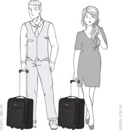 Travelite Handbagage Zachte Koffer / Trolley / Reiskoffer - Cabin - 43 Cm - Zwart -Tassen Kortingen Winkel 1129x1200 1