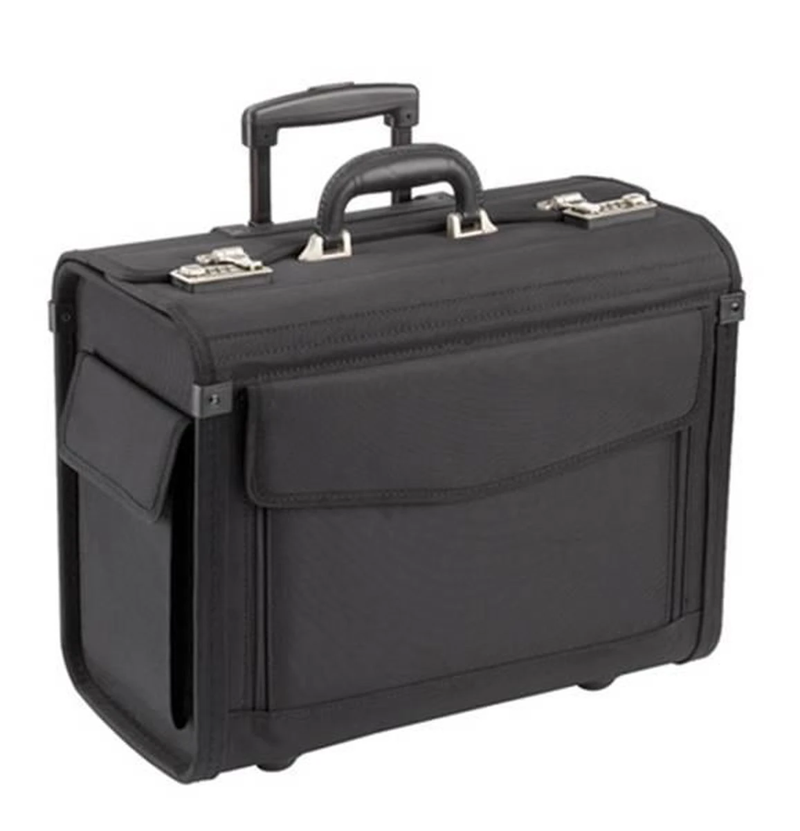 Dermata Pilotenkoffer Nylon 1340NY Zwart 14 Dermata Pilotenkoffer Nylon 1340NY Zwart - Afbeelding 12