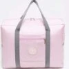 Merkloos Reistas - Handbagage Tas - Opvouwbaar - Roze - Travelbag -Tassen Kortingen Winkel 1157x1200 8
