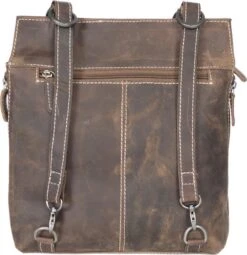 Rugtas Leer Of Schoudertas Leer Cognac - Rugzak Leer Anti-Diefstal - Groter Te Maken Met 2 Zij Ritsen -Tassen Kortingen Winkel 1163x1200 2