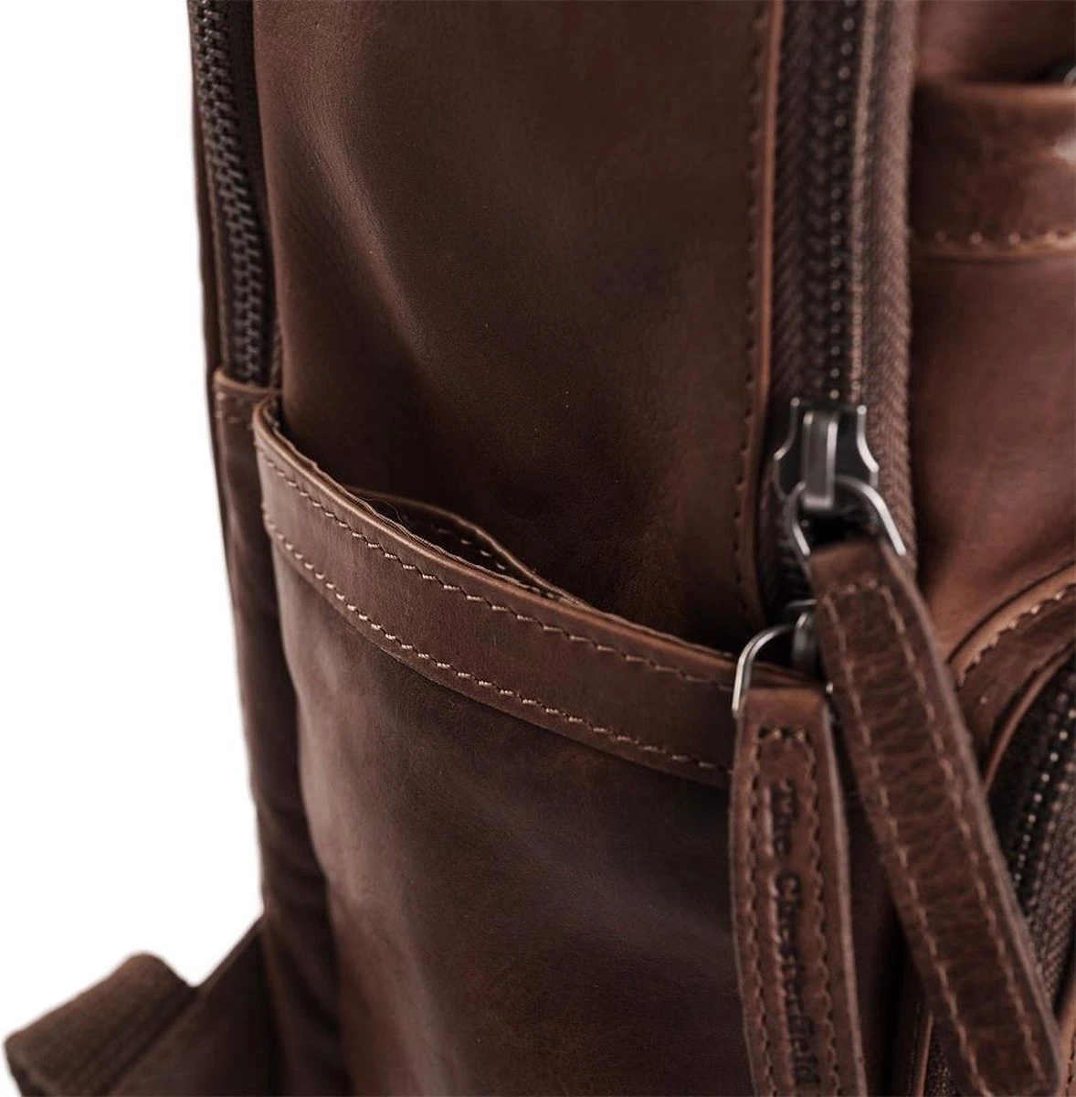 Chesterfield Bags Leren Laptop Rugzak Austin Bruin 7 Chesterfield Bags Leren Laptop Rugzak Austin Bruin - Afbeelding 5