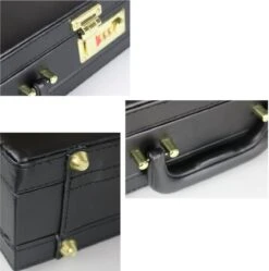 Attachékoffer Zwart - Kunstleer - Documentenkoffer - Attache Koffer Cijferslot - Laptopkoffer - Kantoor Koffer -Tassen Kortingen Winkel 1191x1200 2