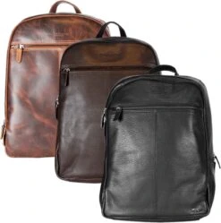 Rugzak Dames Leer Of Rugtas Heren Leer - Zwart Leer - Zwarte Laptop Rugzak Unisex -Tassen Kortingen Winkel 1191x1200 5