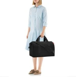 Reisenthel Allrounder L Reistas Sporttas - 30L - Paisley Zwart -Tassen Kortingen Winkel 1195x1200 2