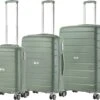 TravelZ Big Bars Kofferset - Trolleyset 3-delig Met TSA-slot - Olijf -Tassen Kortingen Winkel 1200x1000