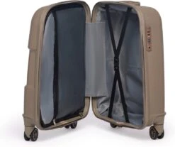 ©TROLLEYZ - Venice No.10 - Trolley - 55cm Met TSA Slot - Dubbele Wielen - 360° Spinners - 100% Polypropyleen - Handbagage Koffer In Pearl Sand 18 ©TROLLEYZ - Venice No.10 - Trolley - 55cm Met TSA Slot - Dubbele Wielen - 360° Spinners - 100% Polypropyleen - Handbagage Koffer In Pearl Sand -Tassen Kortingen Winkel 1200x1006 2