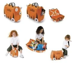 Trunki Ride-On Handbagage Koffer 46 Cm - Tijger Tipu 21 Trunki Ride-On Handbagage Koffer 46 Cm - Tijger Tipu -Tassen Kortingen Winkel 1200x1017