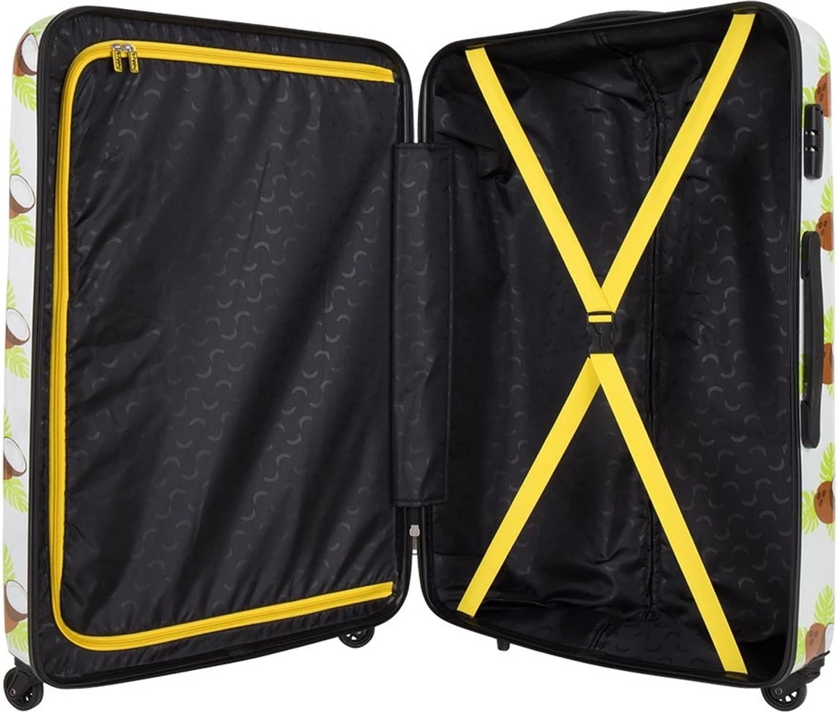 BHPPY - Crazy Coco - Reiskoffer (76 Cm) 7 BHPPY - Crazy Coco - Reiskoffer (76 Cm) - Afbeelding 5