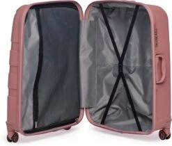 ©TROLLEYZ - Paris No.5 - Reiskoffer - 78cm Met TSA Slot - Dubbele Wielen - 360° Spinners - 100% Polypropyleen - Reiskoffer In Rose Blush -Tassen Kortingen Winkel 1200x1022