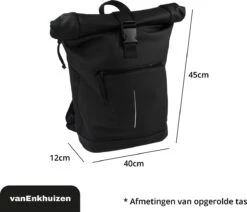Rugzak Jongens - Rugzak Met Laptopvak 15,6 Inch - 20 Liter - Waterafstotend En Thermo Materiaal - Zwart -Tassen Kortingen Winkel 1200x1029 1