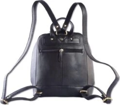 WILD WOODS Leren Dames Rugtas M - Casual Rugzak - Nappa Leer - Zwart 9 WILD WOODS Leren Dames Rugtas M - Casual Rugzak - Nappa Leer - Zwart -Tassen Kortingen Winkel 1200x1050 2