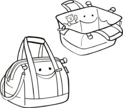 Reisenthel Allrounder M Kids Reistas - Kind - Maat M - 18L - Cats&Dogs Rose Roze -Tassen Kortingen Winkel 1200x1051 4