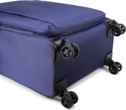 Decent D-Upright Handbagage Koffer - 55 Cm - TSA Slot - Donkerblauw -Tassen Kortingen Winkel 1200x1054 1