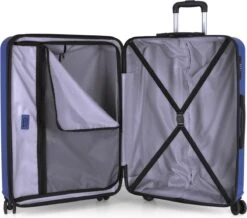 Gabol Harde Koffer / Trolley / Reiskoffer - Open - 77 Cm (XL) - Blauw -Tassen Kortingen Winkel 1200x1058