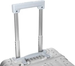 Aluminium Handbagage Koffer Mozzel Darrow - Reiskoffer Met Wielen - 51cm - Harde Koffer - Zilver -Tassen Kortingen Winkel 1200x1059 1