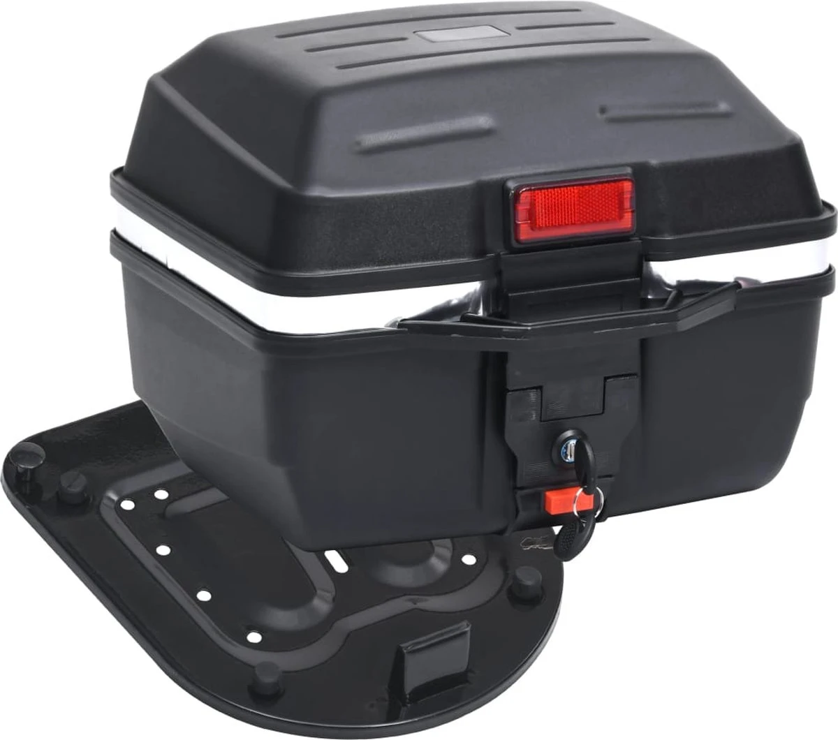 VIDAXL Topkoffer Voor Motor 24 L Voor 1 Helm 8 VIDAXL Topkoffer Voor Motor 24 L Voor 1 Helm - Afbeelding 6