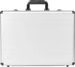 Dermata Laptoptas / Werktas / Aktetas - Business - Zilver -