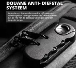 Brandie® - Rugzak - Laptop Rugzak Tot Voor Unisex - Schooltas - Waterdicht - Large Capaciteit - USB Poort - Met Regenhoes - Schoudertas Voor Reizen En Zakelijk Werk - Materiaal Polyester - Maat16 X 11 X 33 Inch - Zwart -Tassen Kortingen Winkel 1200x1078 4