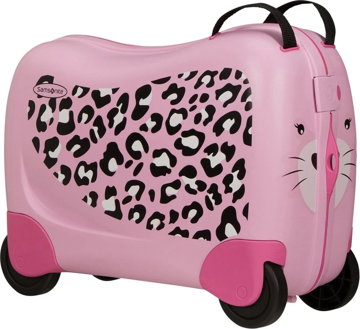 Samsonite - Dream Rider Kinderkoffer Leopard L.4 Wielen (handbagage) 12 Samsonite - Dream Rider Kinderkoffer Leopard L.4 Wielen (handbagage) - Afbeelding 10